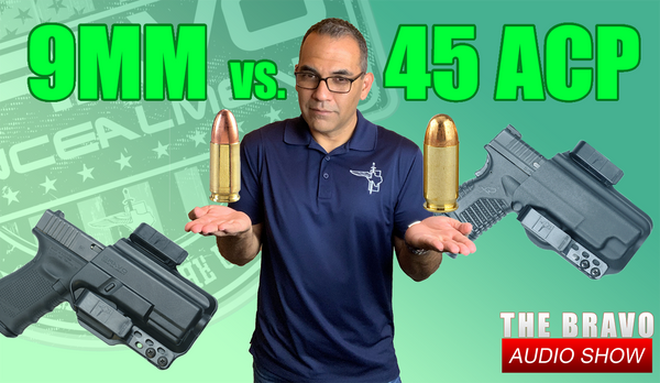 9mm vs 40 cal vs 45 ACP - What's Best For Concealed Carry?
