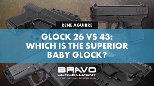 Glock 26 vs 43: Which Is the Superior Baby Glock?