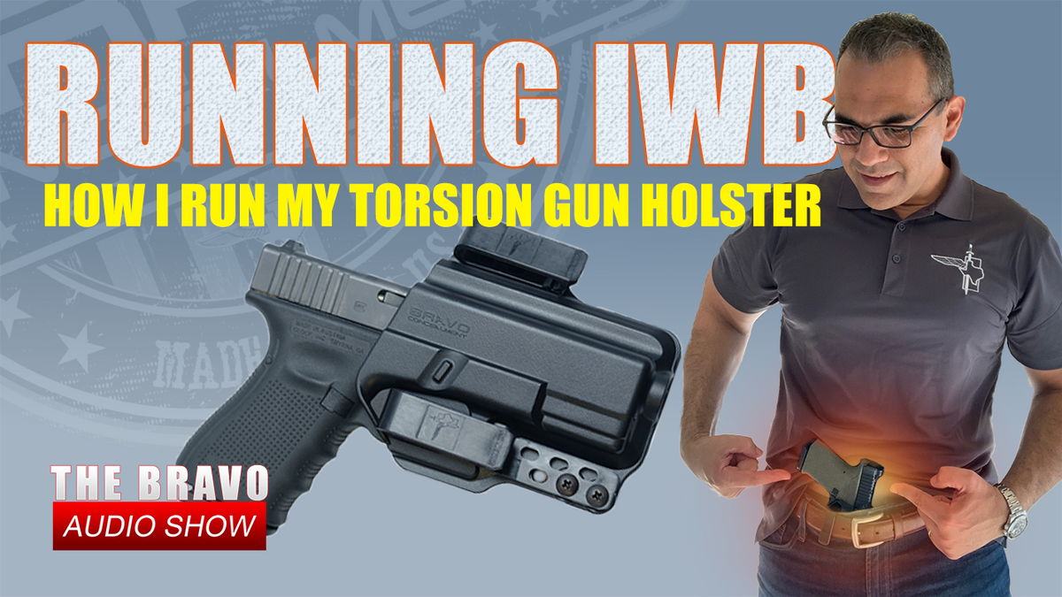 How I Run My Concealed Carry Torsion IWB Gun Holster Bravo Concealment