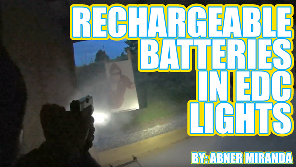 Rechargeable Batteries In EDC Lights