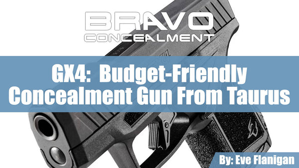GX4: Budget-Friendly Concealment Gun From Taurus