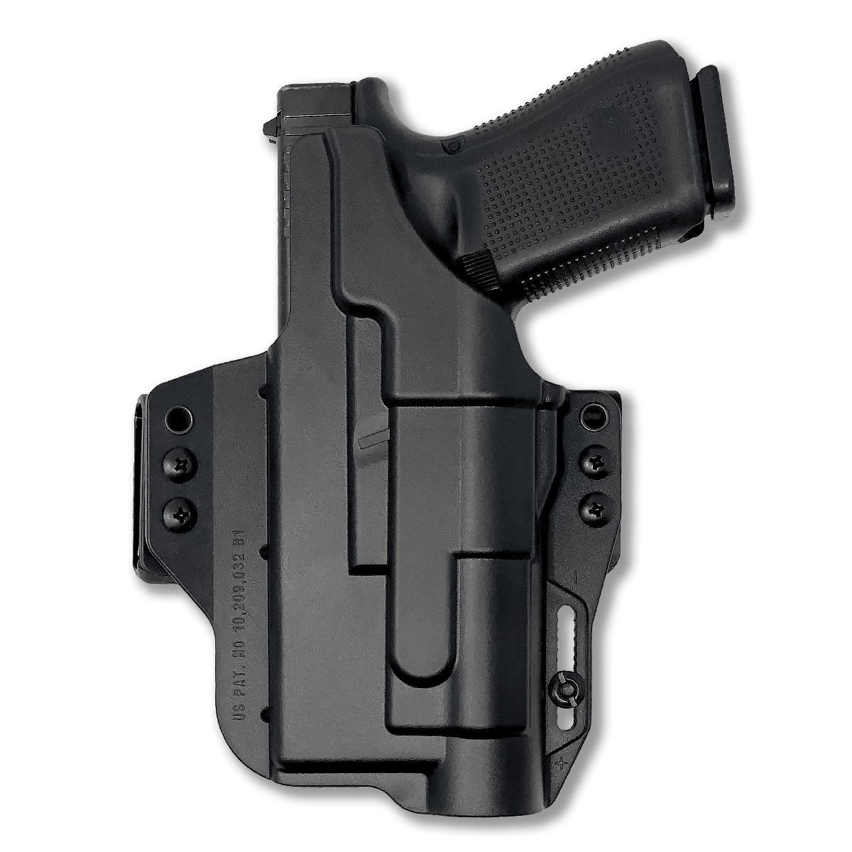 個人装備 Bravo Concealment IWB GLOCK w/ X300 IWB Holster for Glock 19X Streamlight TLR-1 HL Torsion