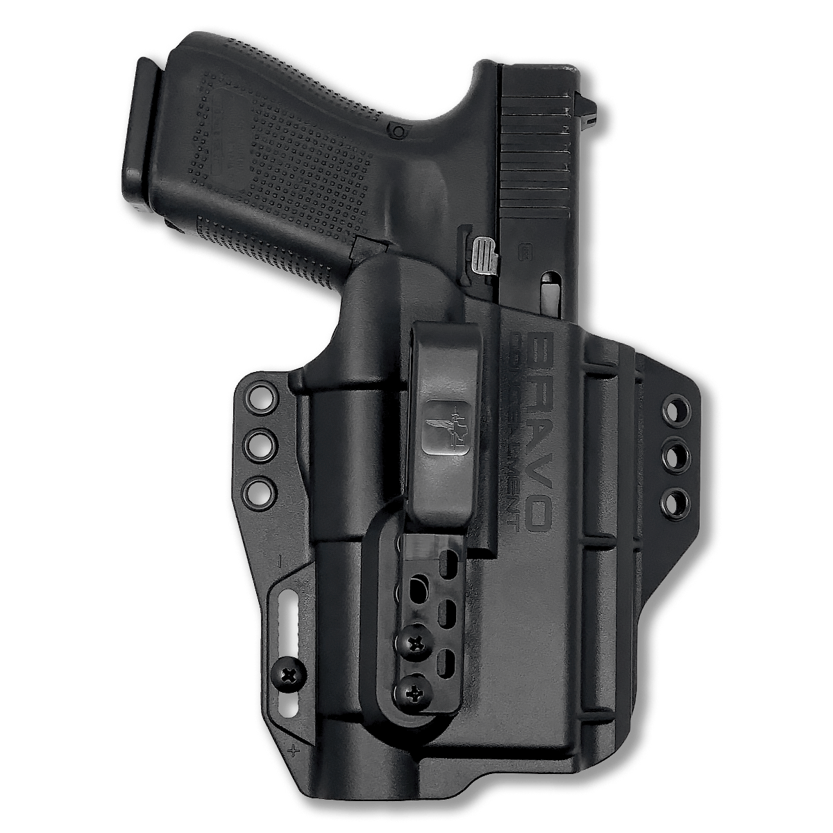 個人装備 Bravo Concealment IWB GLOCK w/ X300 IWB Holster for Glock 19X Streamlight TLR-1 HL Torsion– Bravo