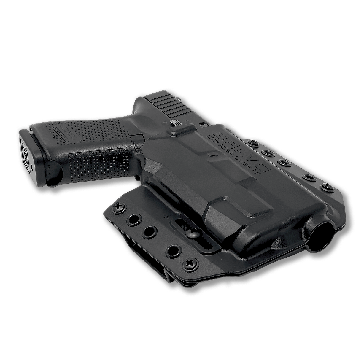 個人装備 Bravo Concealment OWB GLOCK w/ X300 OWB Concealment Holster for Glock 19 Surefire X300 U-B