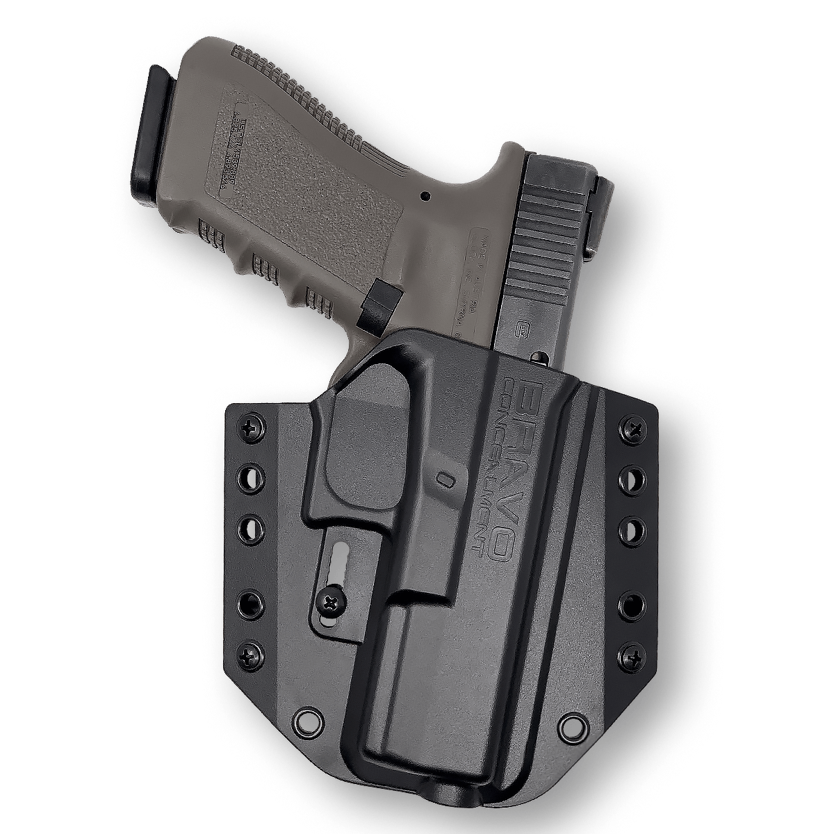 OWB Concealment Holster for Glock 17 MOS– Bravo Concealment