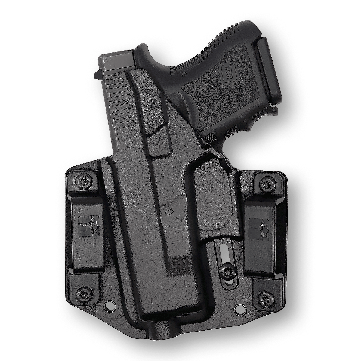 個人装備 Bravo Concealment OWB P320 Sig P320 Fullsize 9mm Gun Holster Combo | OWB Concealed