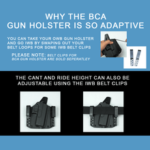 BCA Light Bearing OWB Kydex Gun Holster - Bravo Concealment