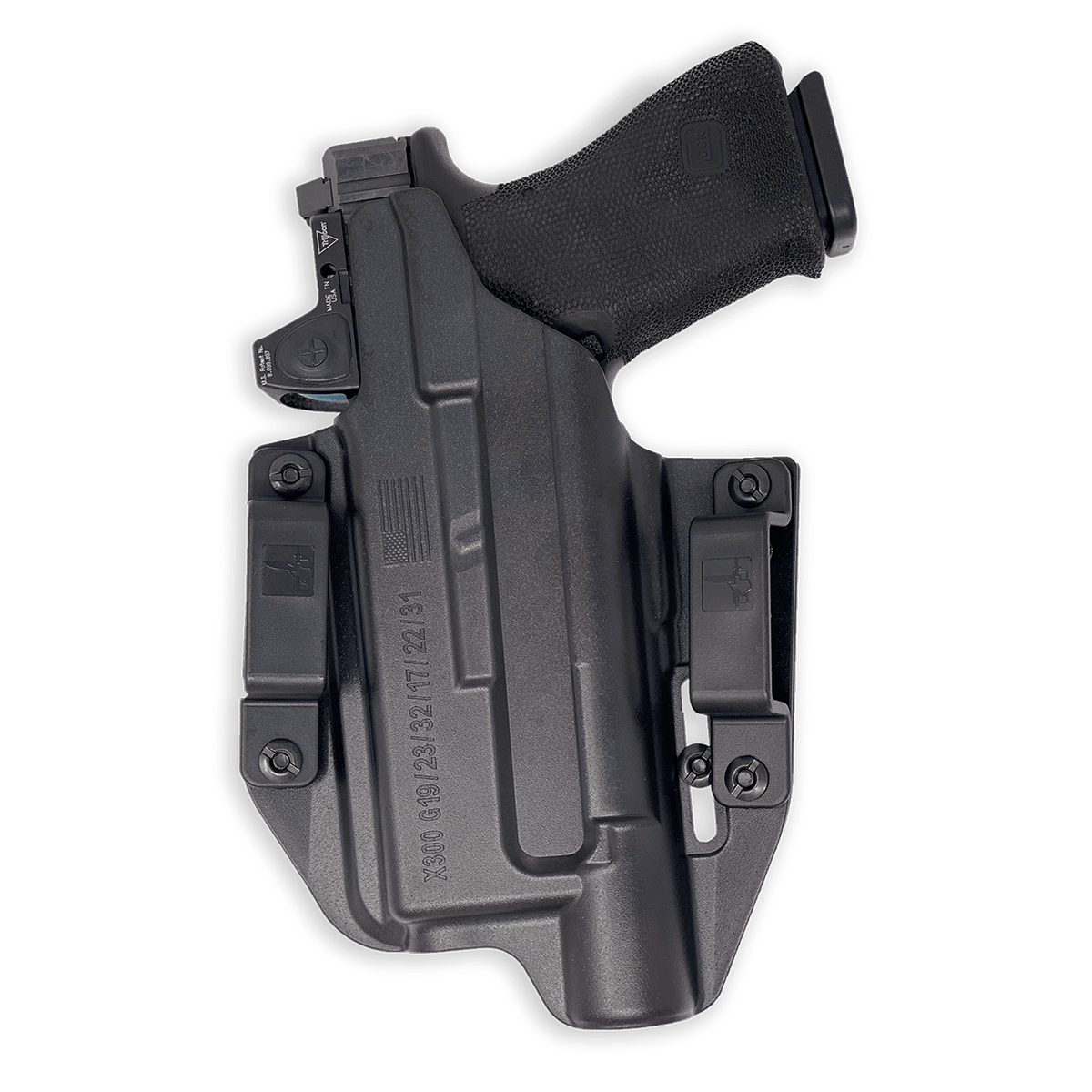 OWB Concealment Holster for Glock 17 Surefire X300 U-B– Bravo