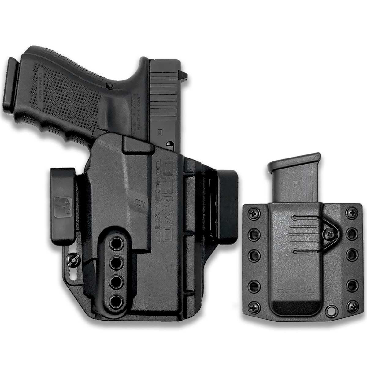 IWB Combo for Glock 19 Streamlight TLR-7A– Bravo Concealment