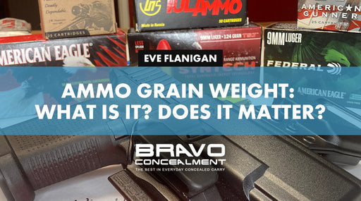 Ammo Grain Weight:  What is it? Does it Matter?