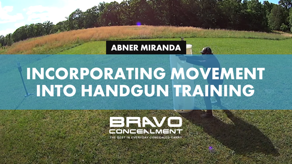 Incorporating Movement Into Handgun Training
