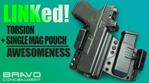 LINKed! Gun Holster And Single Mag Pouch!
