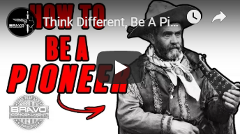Think Different, Be A Pioneer - The Bravo Audio Show Podcast