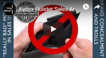 Kydex Holster Sales Are "Really Bad"! Conclusive - Haters pt. 2
