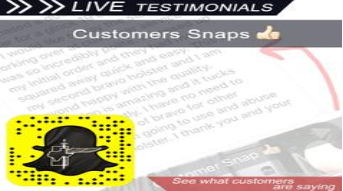 Snapchat Live Testimonials