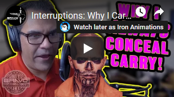 Interruptions: Why I Carry Concealed