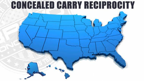 Concealed Carry Reciprocity Map In The United States
