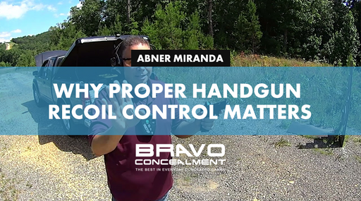 Why Proper Handgun Recoil Control Matters