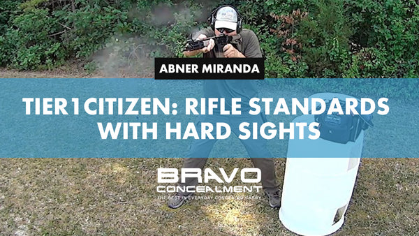 The Tier 1 Citizen Rifle Standards With Hard Sights