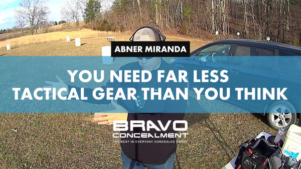 You Need Far Less Tactical Gear Than You Think