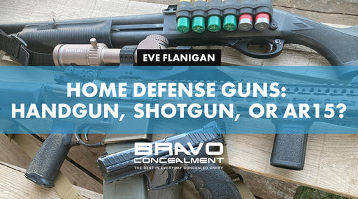 Home Defense Guns: Handgun, Shotgun, or AR15?