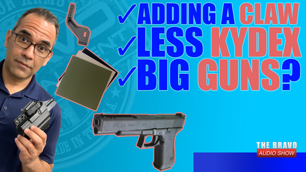 Why Bravo Is Getting Away From Kydex Holsters