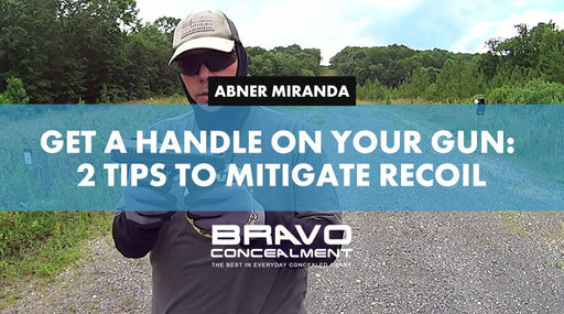 Get a Handle On Your Gun: 2 Tips To Mitigate Recoil