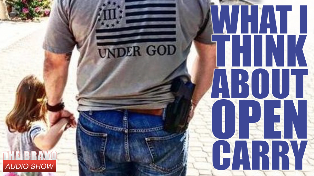 Why I Don’t Care If You Open Carry Bravo Concealment