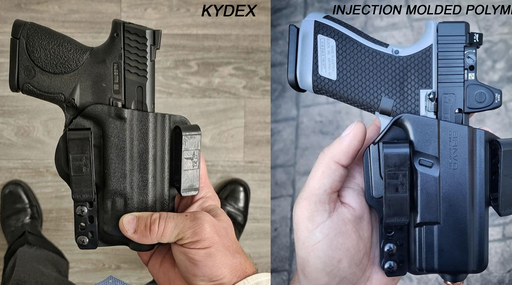 Kydex Holsters vs. Injection Molded Polymer Holsters