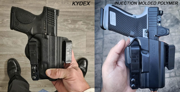 Kydex Holsters vs. Injection Molded Polymer Holsters