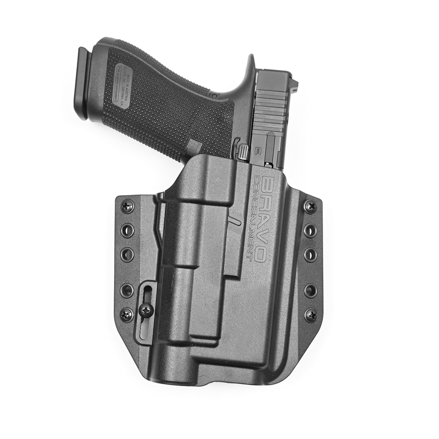 OWB Concealment Holster for Glock 45 (Gen 6) Streamlight TLR-1 HL - Bravo Concealment