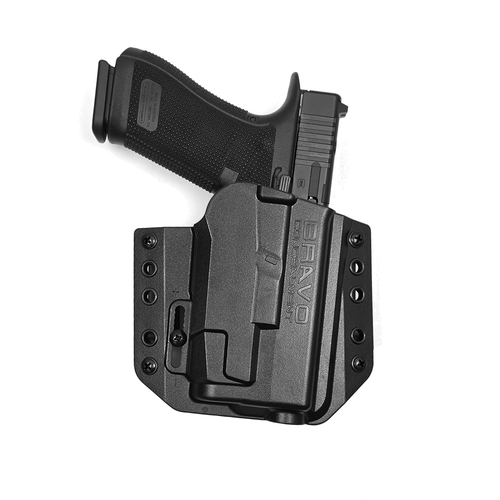OWB Concealment Holster for Glock 19 w/ Streamlight TLR-7A