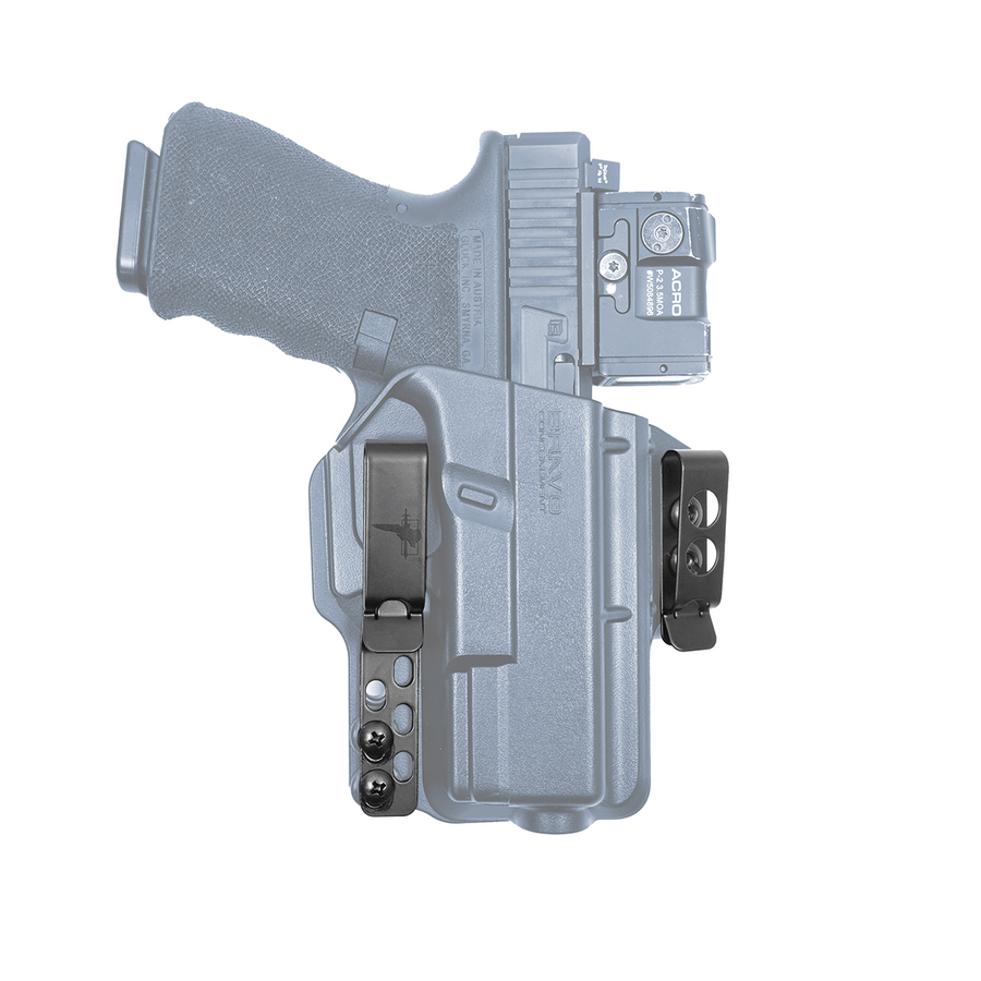 IWB Metal Belt Clips (Add-on price ONLY) - Bravo Concealment