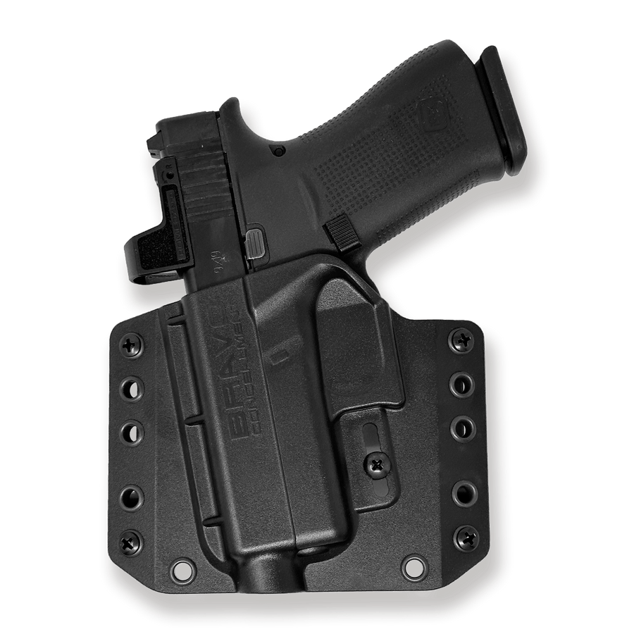 OWB Concealment Holster for Glock 43X MOS (Left Hand) - Bravo Concealment