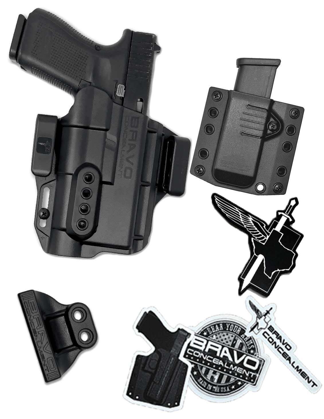 Sig P320 X-Compact Gun Holster Combo | OWB Concealed Carry