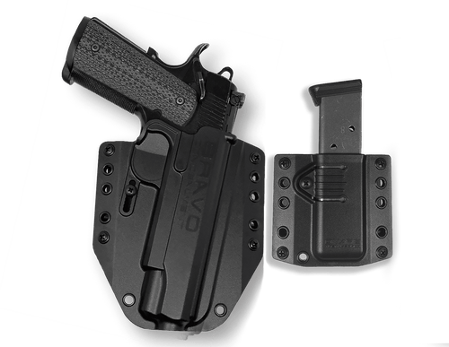 1911 Para Elite 4.25" (non-rail) OWB Holster Combo - Bravo Concealment