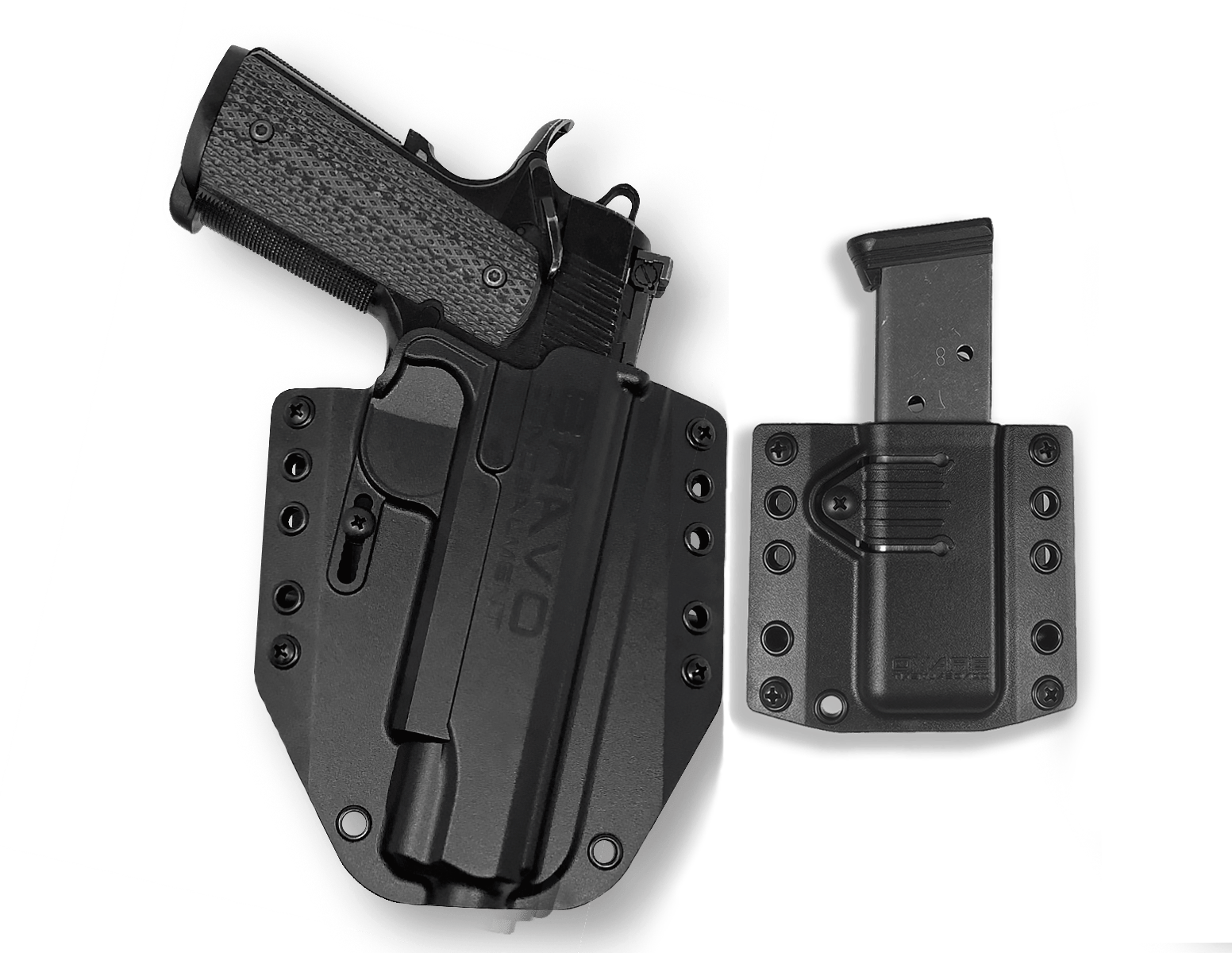 Blade-Tech Classic OWB Holster For 1911 5" Government - USA Made, Adjustable Retention, Right Hand Draw