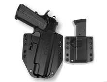 1911 S&W 5" (non-rail) OWB Holster Combo