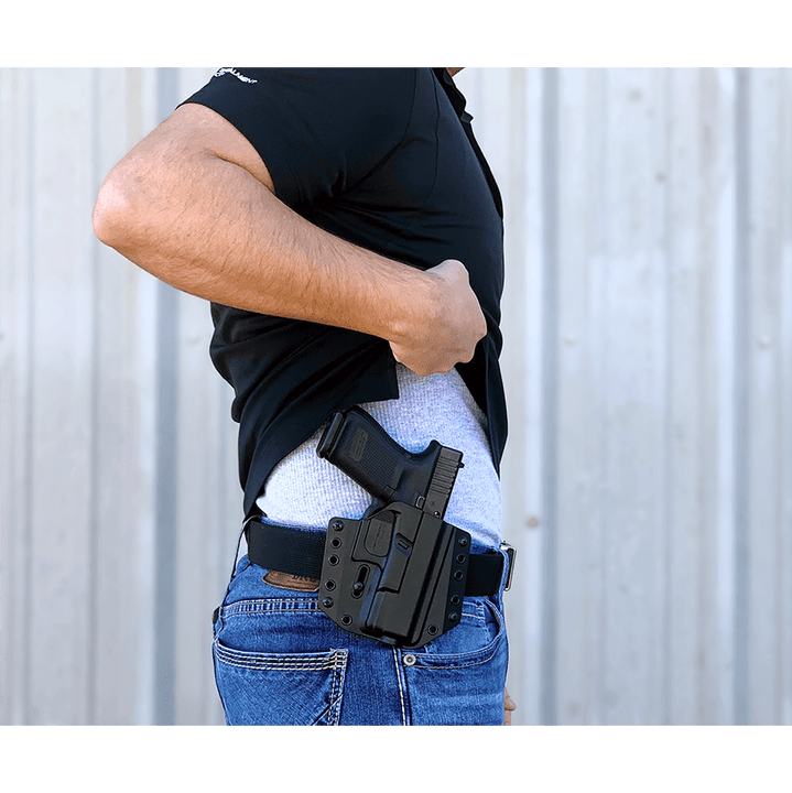 OWB Concealment Holster for Glock 17 Streamlight TLR-1 HL
