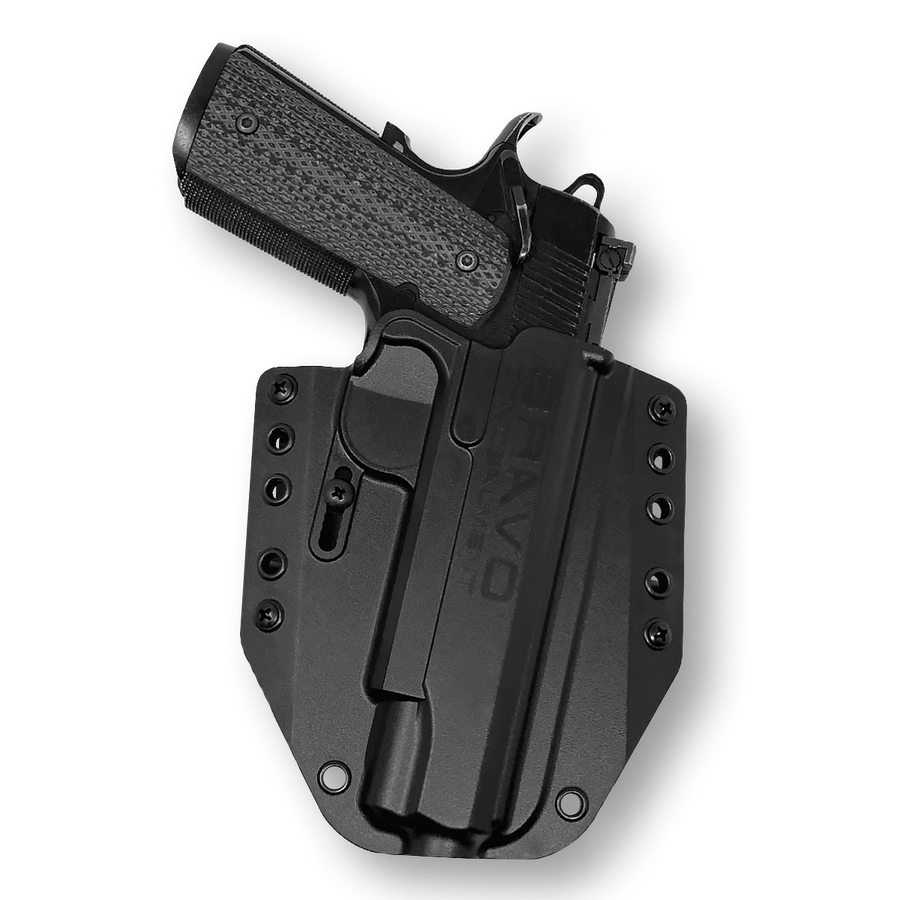 1911 NightHawk 4.25" (non-rail) OWB Holster - Bravo Concealment