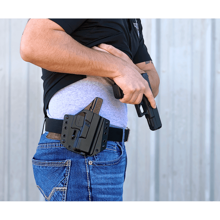 OWB Concealment Holster for Glock 17 MOS