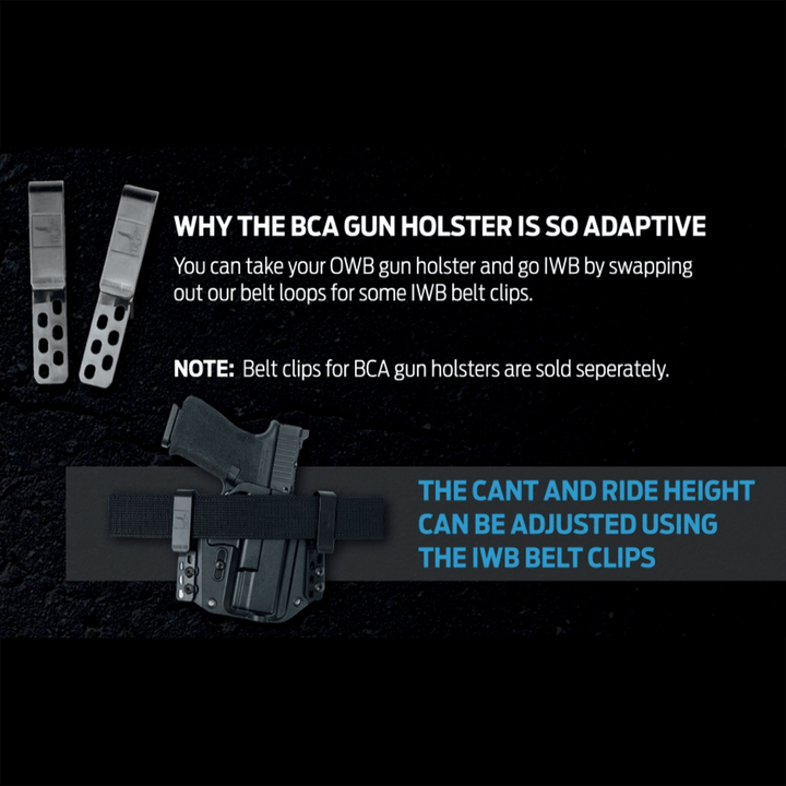 1911 Para Elite 4.25" (non-rail) OWB Holster Combo