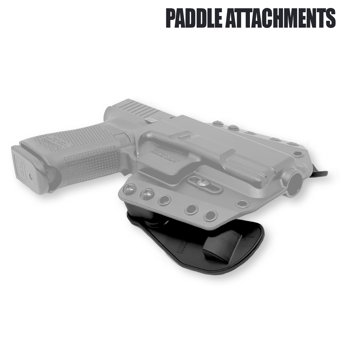 Paddle Attachments  OWB Concealment Holsters– Bravo Concealment