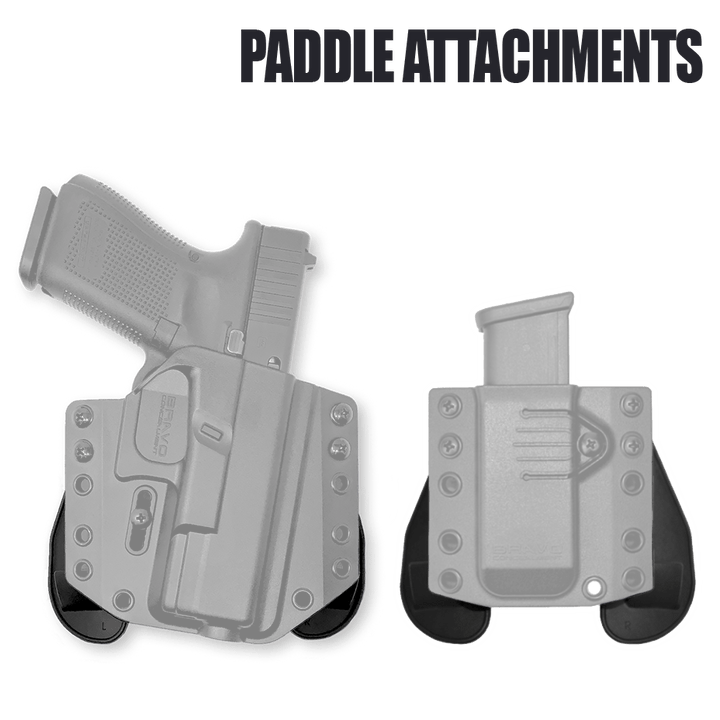 Paddle Attachments  OWB Concealment Holsters– Bravo Concealment