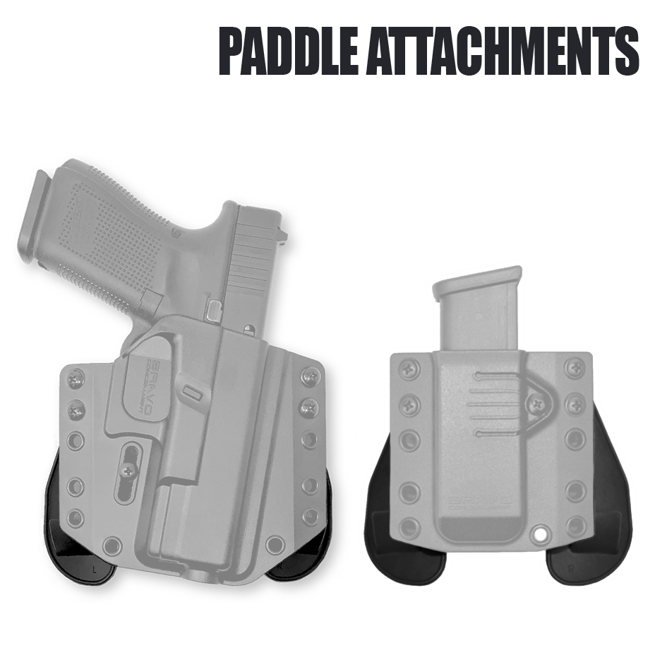 G22 Gen 5 Holster, OWB Holster for Glock 22 Gen5 - Adjustable Tension &  Cant, Index Finger Released, Autolock, Outside Waistband Carry, Silicone Pad Paddle