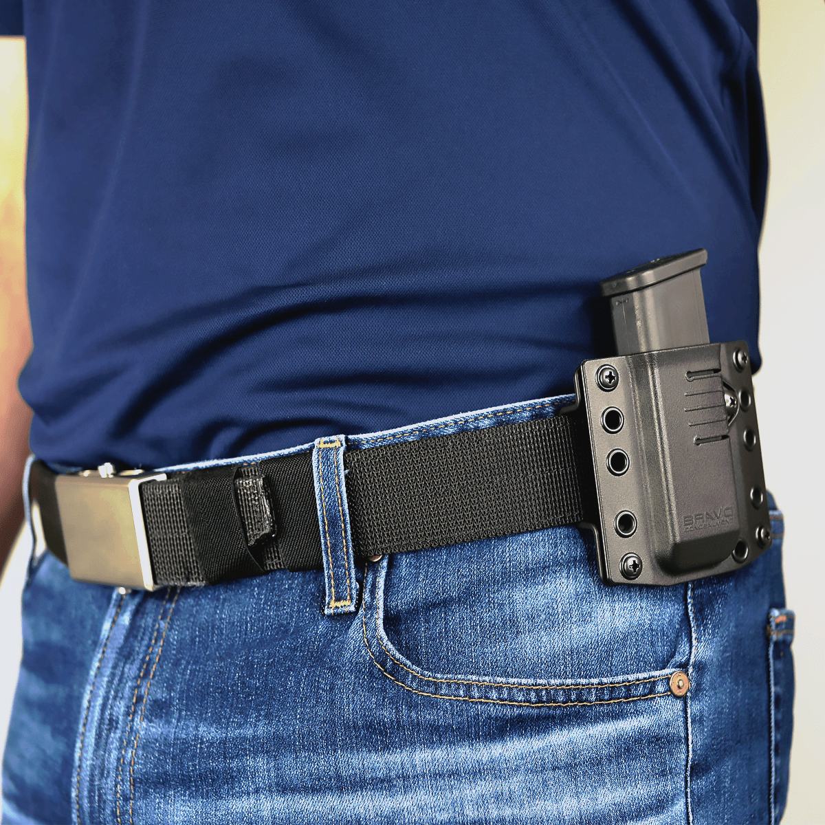  Holster for Glock 19/17 with Streamlight TLR-1 HL - OWB Holster  for Concealed Carry/Bravo Concealment : Sports & Outdoors
