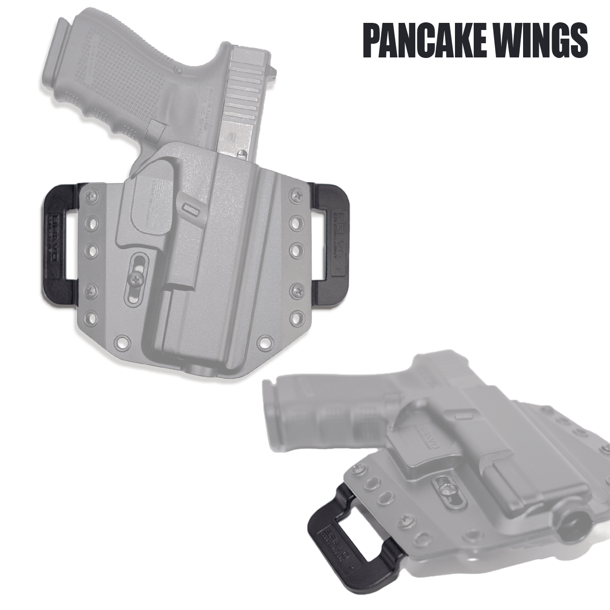 個人装備 Bravo Concealment OWB GLOCK w/ X300 Glock 32 Surefire X300 Ultra Holster | OWB Concealed Carry Holster