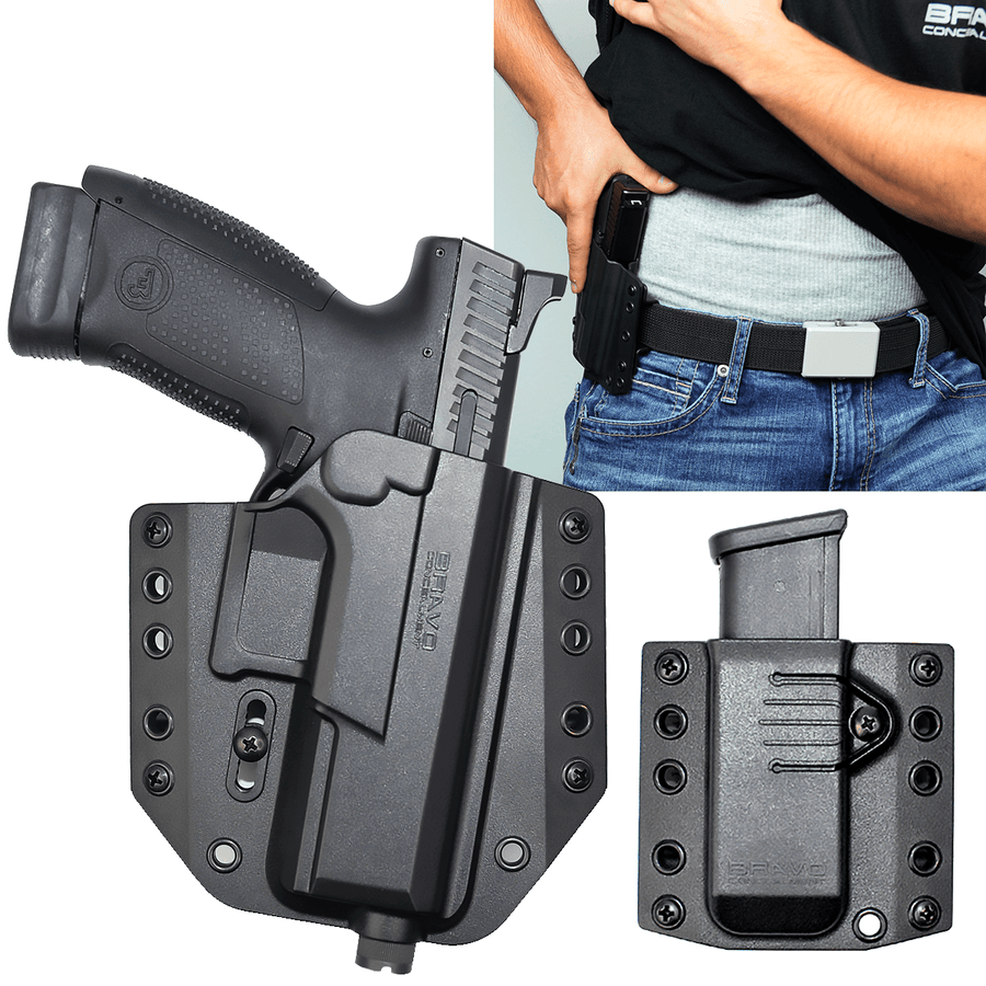 CZ P10c OWB Holster Combo - Bravo Concealment