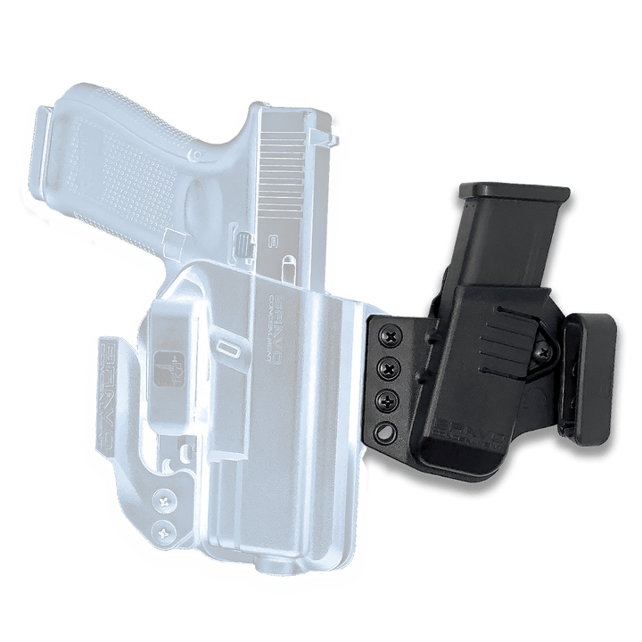 Tactical IWB OWB Gun Holster with Magazine Pouch Concealed Carry