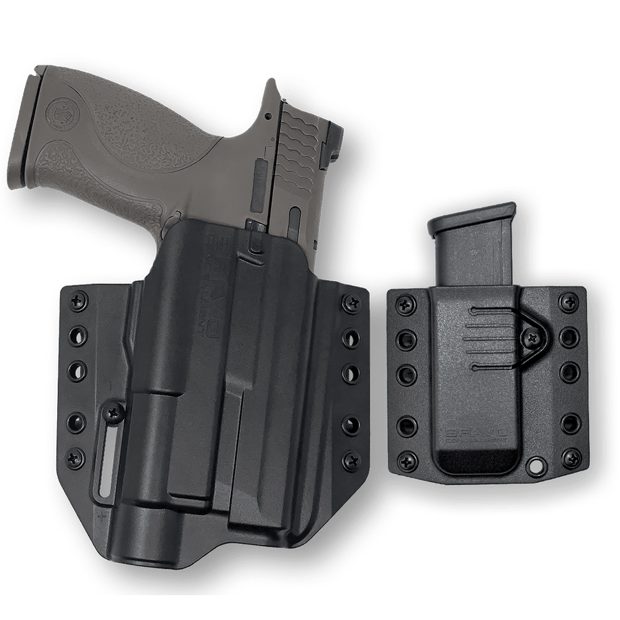 S&W M&P 40 2.0 (4.25") | Streamlight TLR-1s OWB Holster Combo - Bravo Concealment
